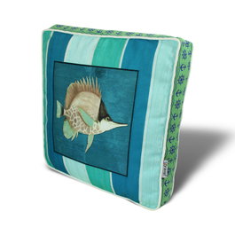 Aberto Design YM1010 Cojín de Lujo 42x42 cm, 50% Algodón/50% Poliéster, Cremallera Oculta, Comodidad y Estilo Inigualables para el Hogar